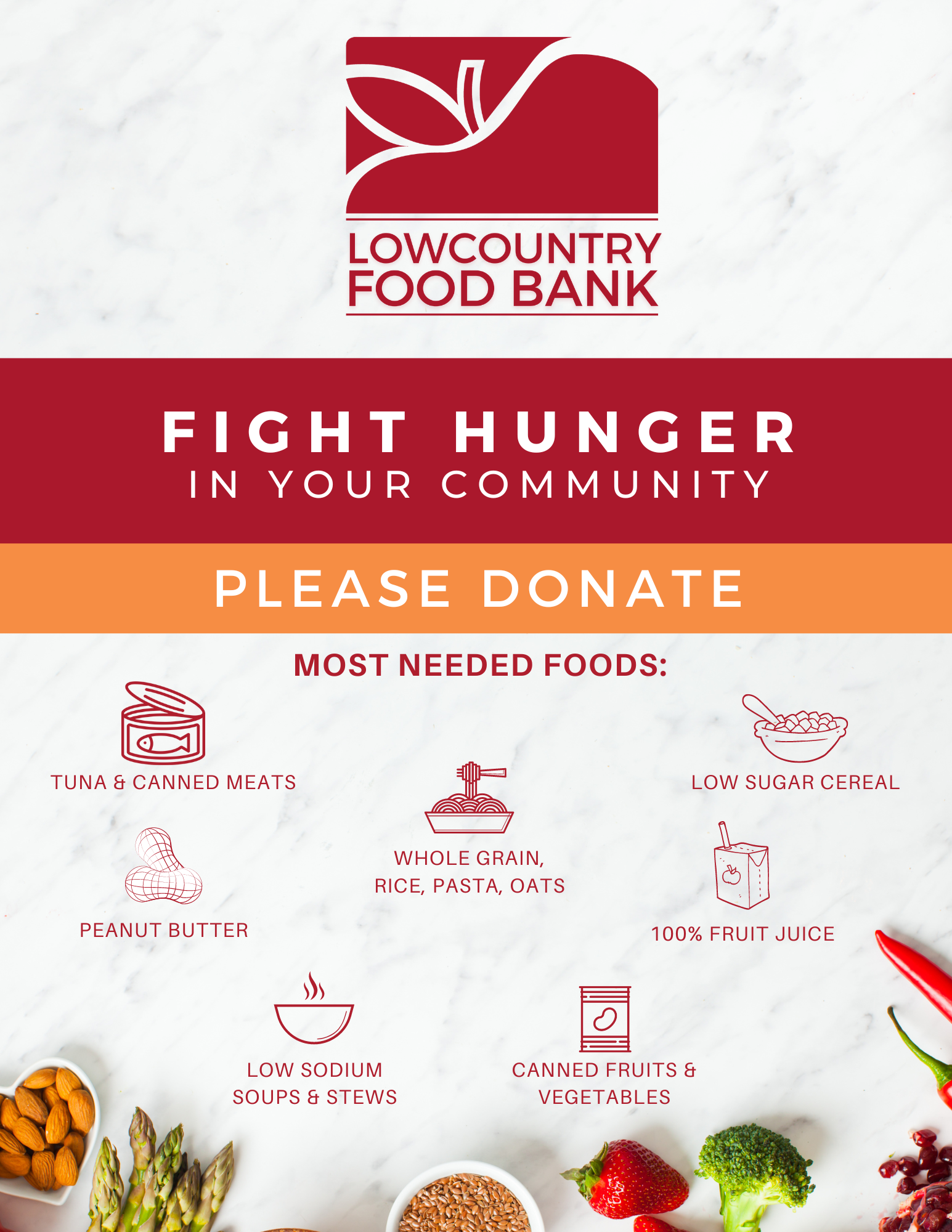 Most Needed Items Food Drive Flyer.png